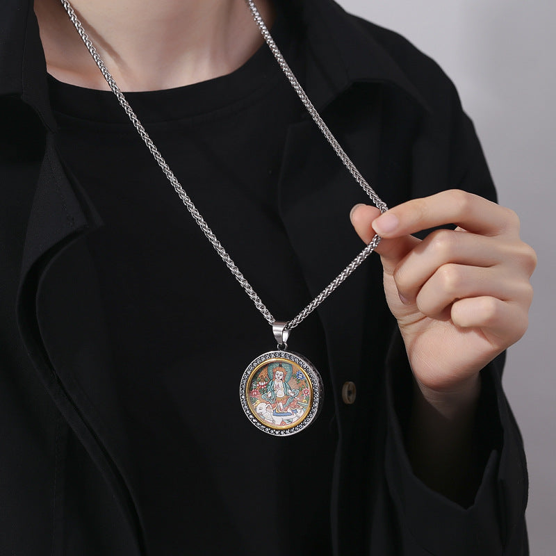 Zircon Necklace – Vintage Zodiac Sign Jewelry