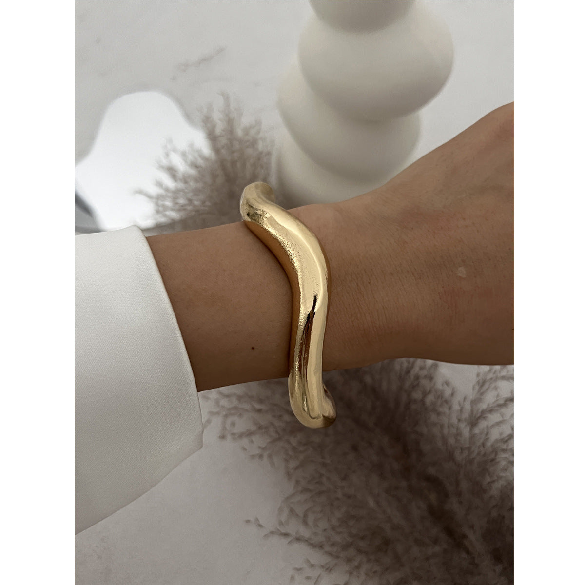 Industrial Style Exaggerated Heavy Industry Statement Bracelet For Women By Planderful Vienna Verve