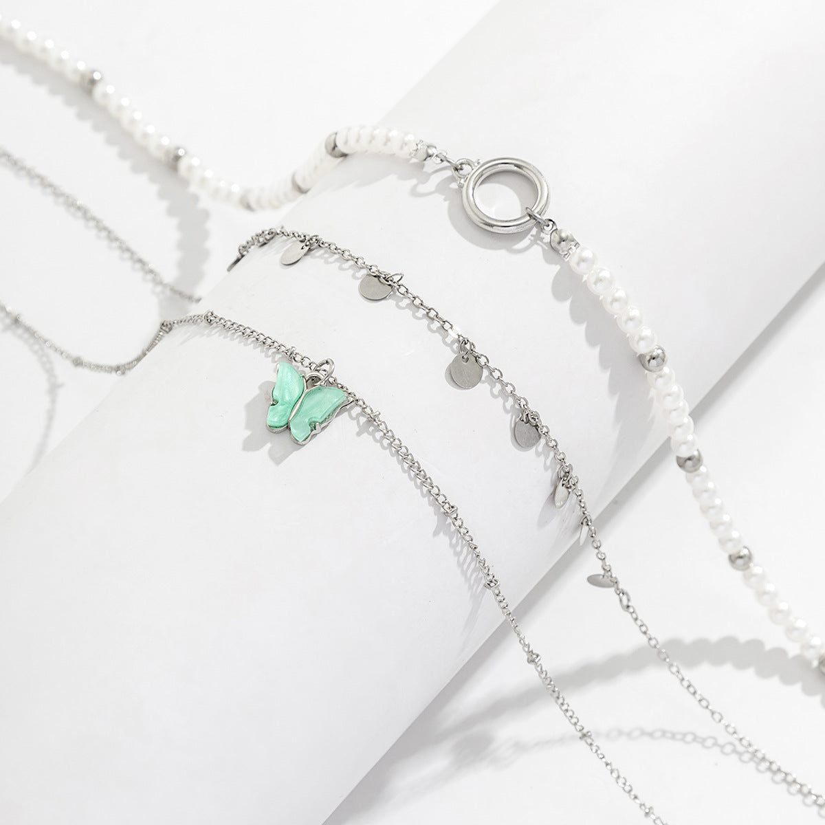 European and American Jewelry Design: Vienna Verve Necklace with Butterfly Tassel