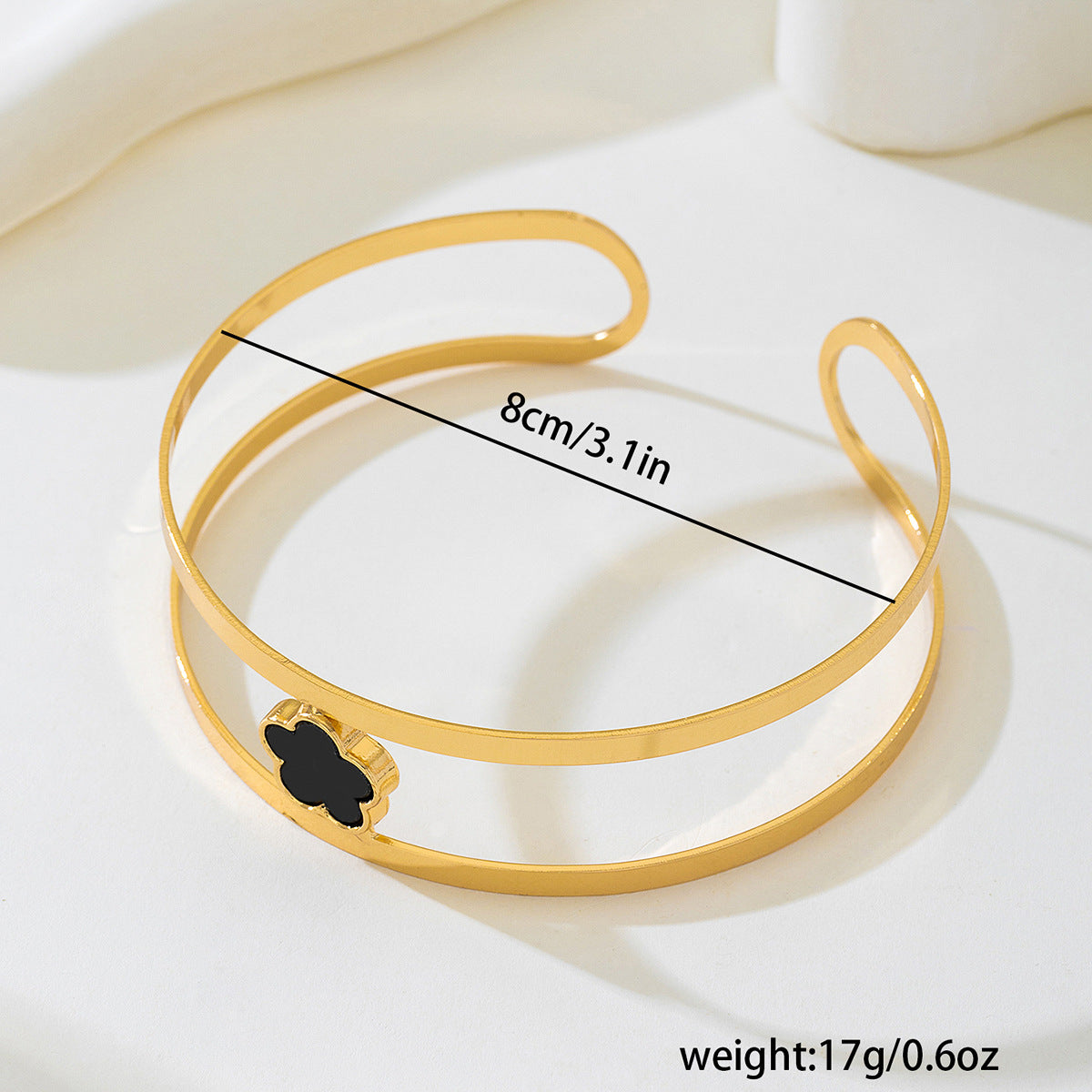 Planderful Vienna Verve Armband – Elegant Gold Metal Design