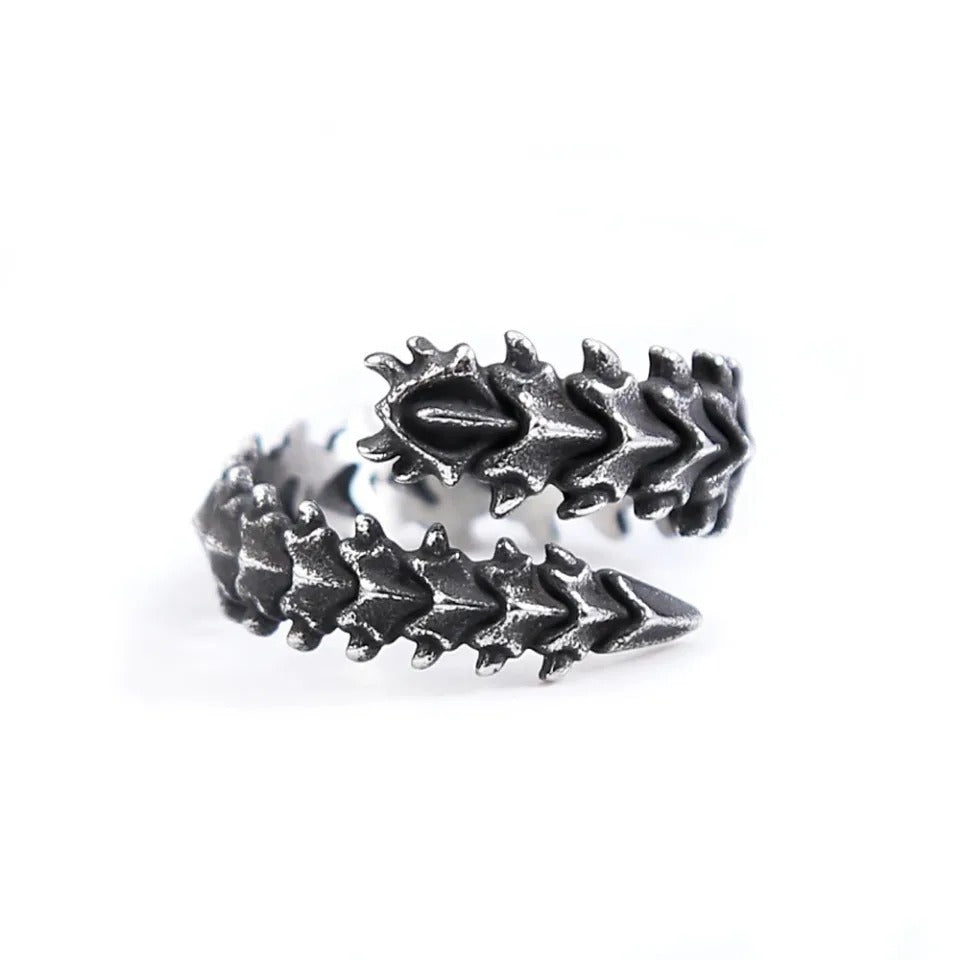 Gothic Skull Stainless Steel Men's Ring
