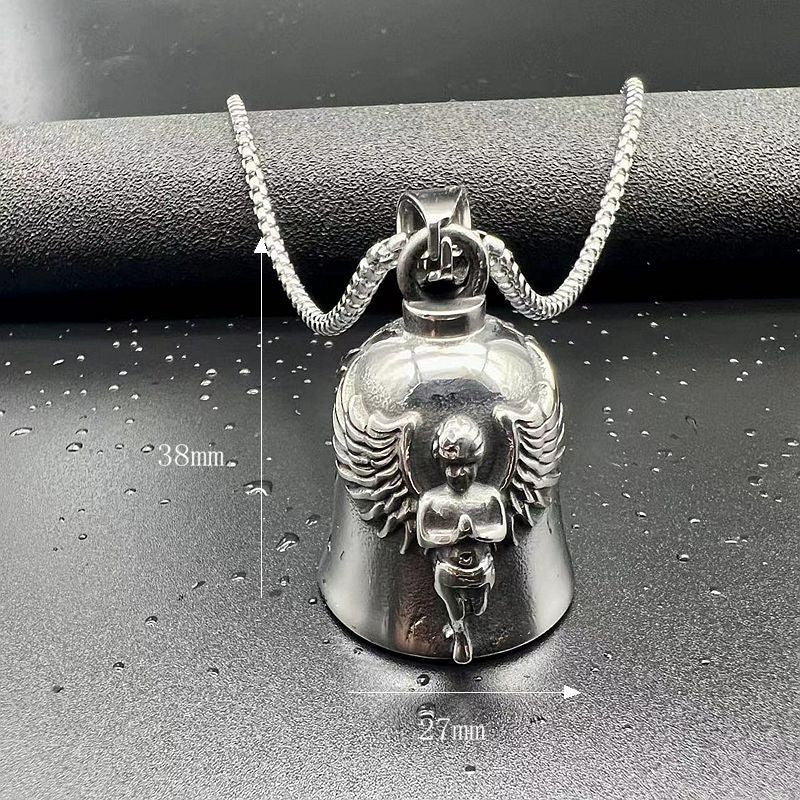 Punk Angel Wing Stainless Steel Jewelry