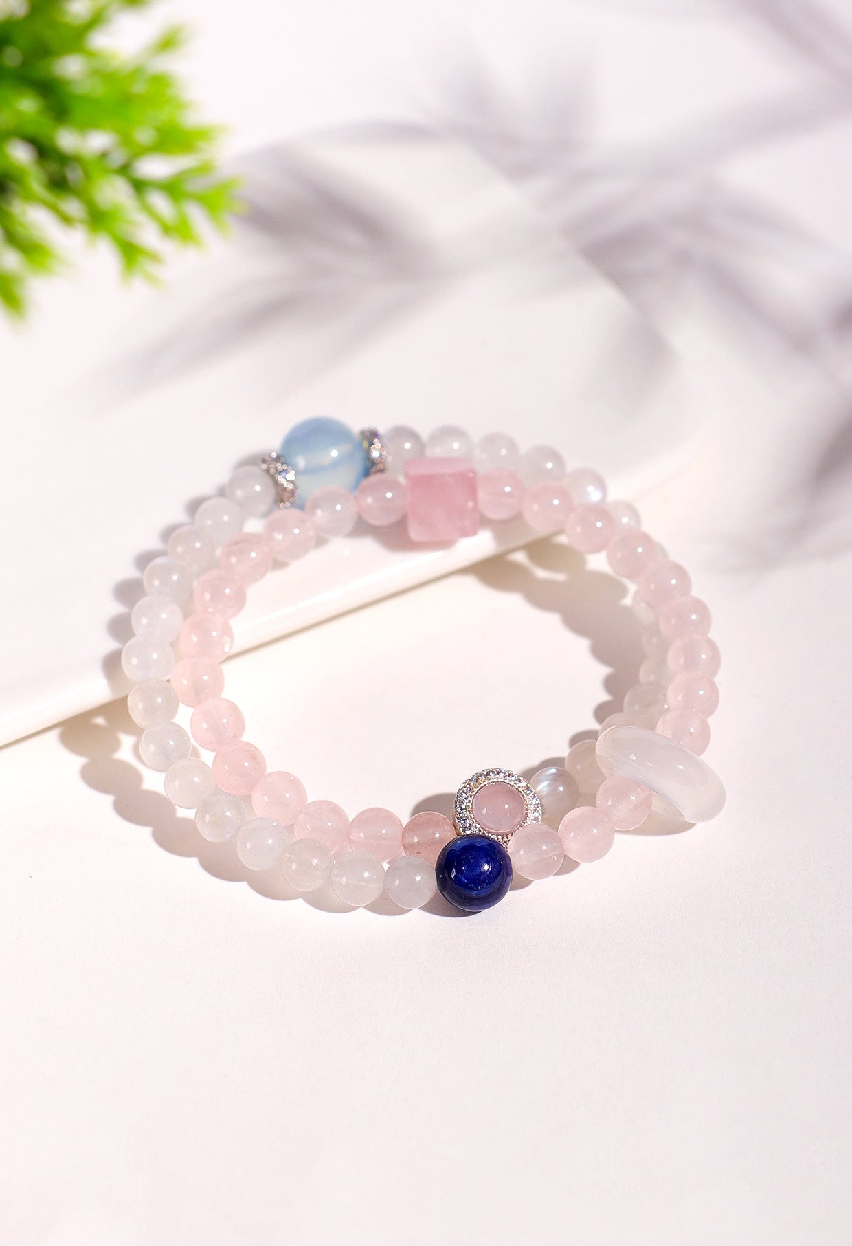 Planderful Fortune's Favor Bracelet – Stunning Pink Crystal Design