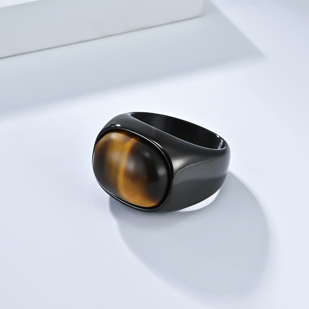 Tiger's Eye Ring – Luxury Men's Ring