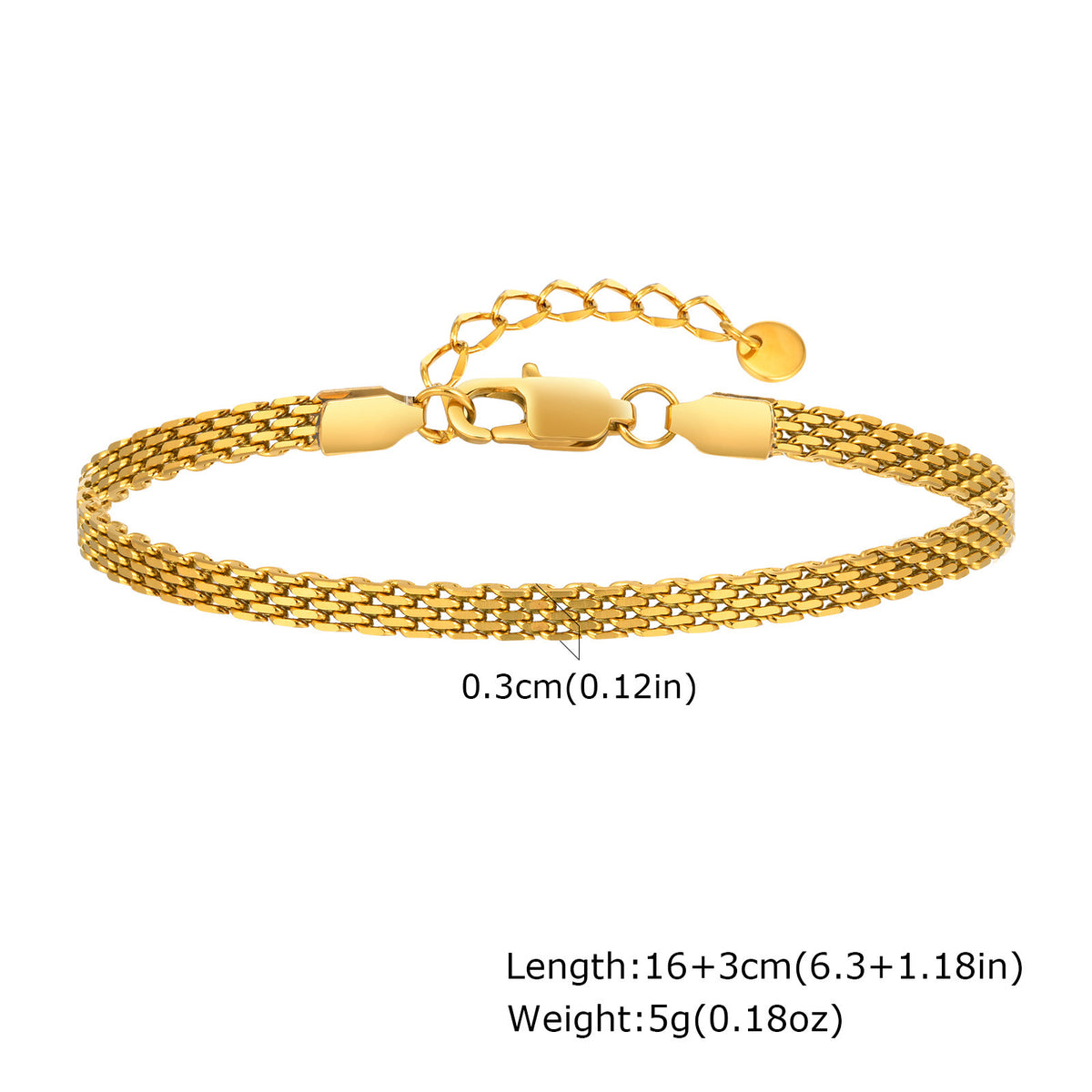 Mesh Strap Same For Stainless Steel Bracelet