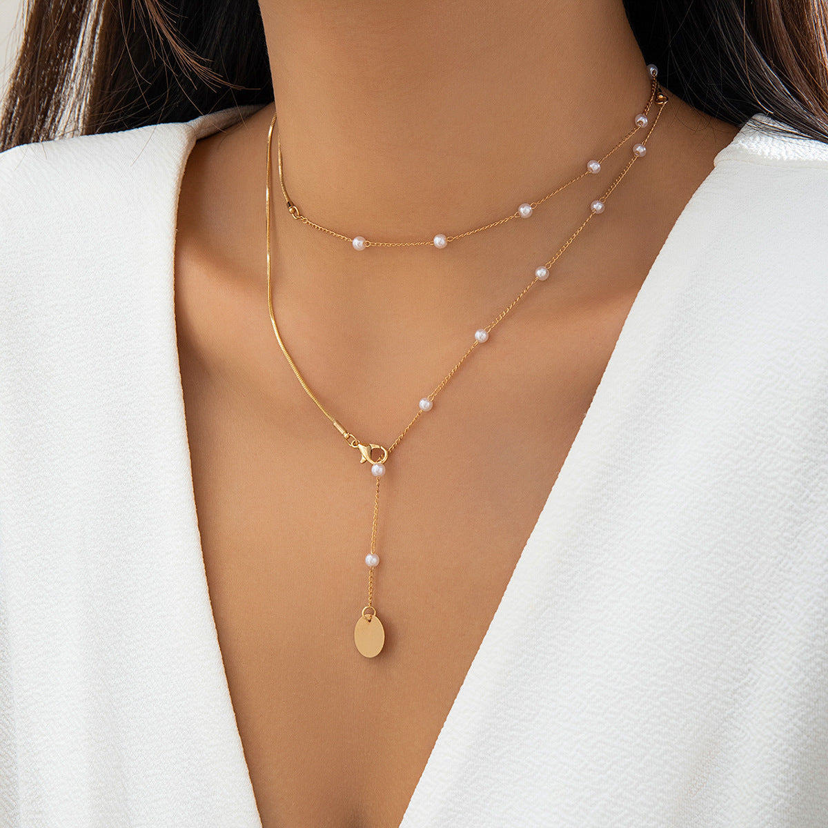 Sweet DIY Starry Pearl Necklace