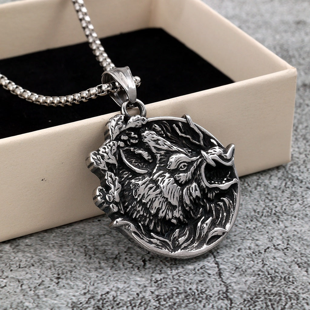Punk Viking Men's Pendant Necklace