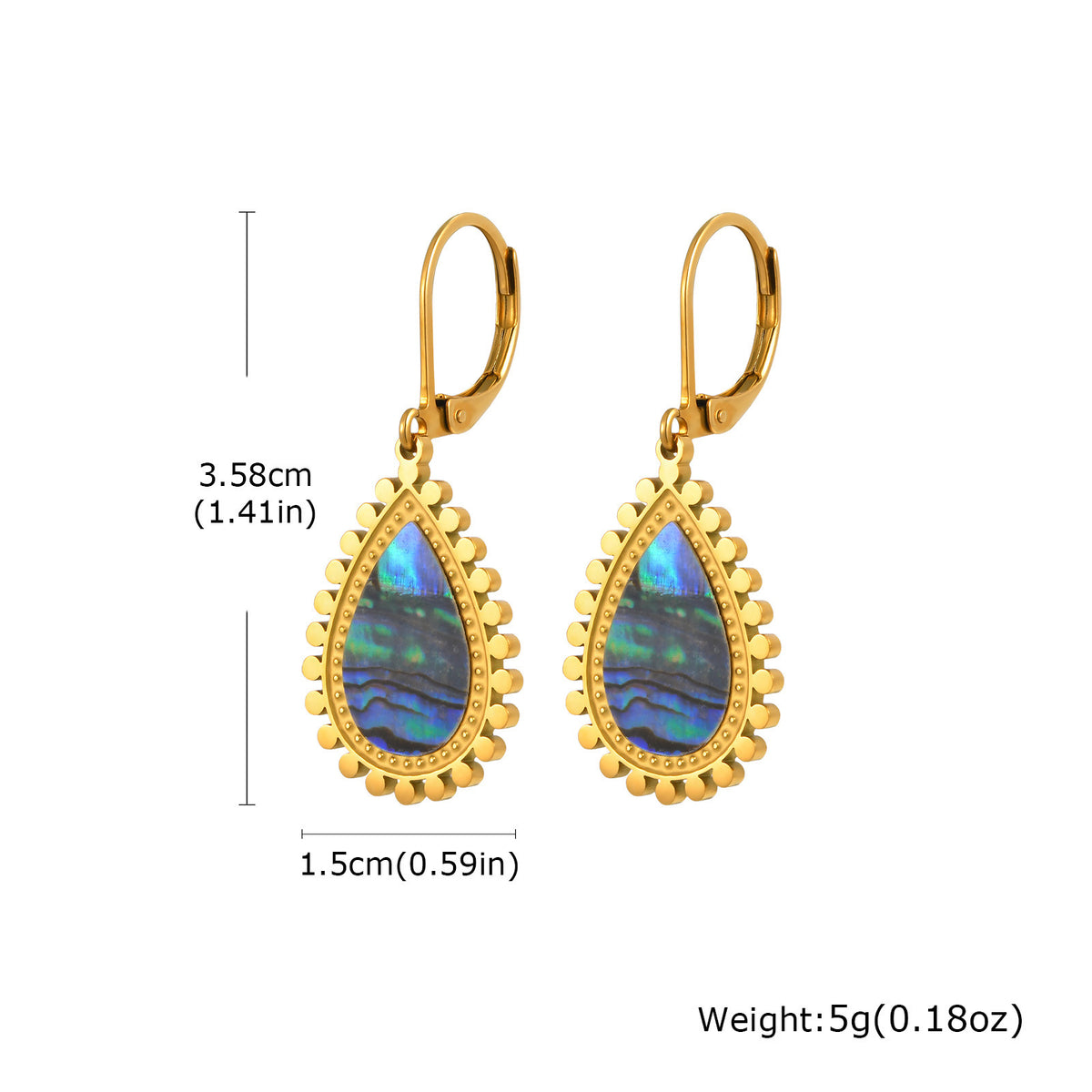 Stainless Steel Vintage Earrings