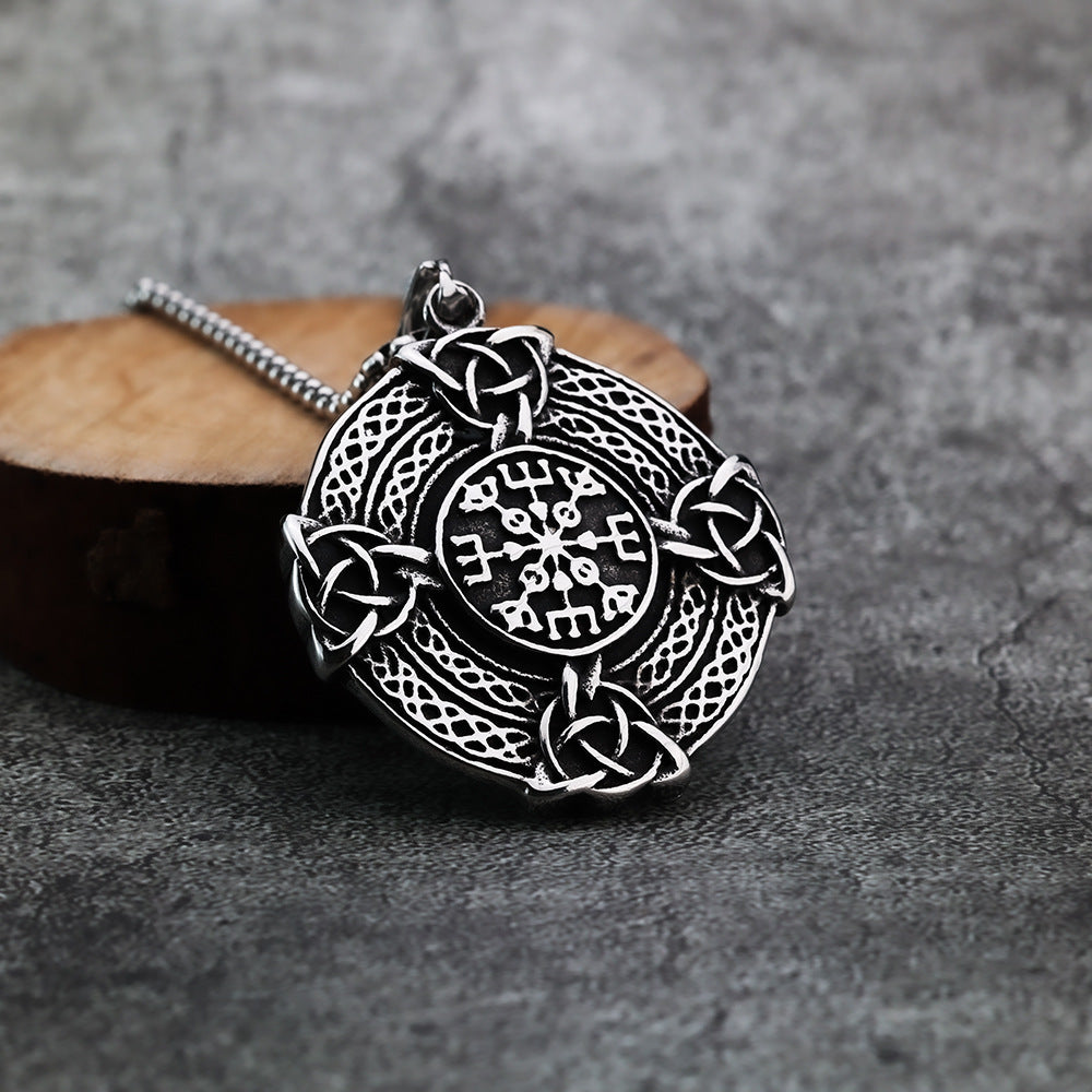 Cross-Border Nordic Viking Celtic Knot Men's Pendant Necklace