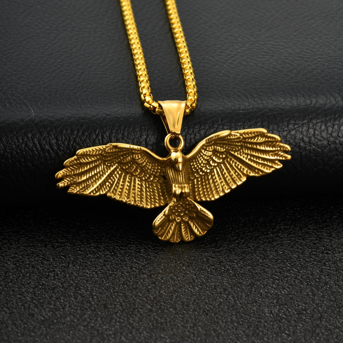 Eagle Stainless Steel Pendant