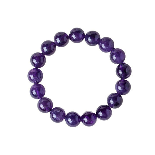 Uruguayan Amethyst Bead Bracelet