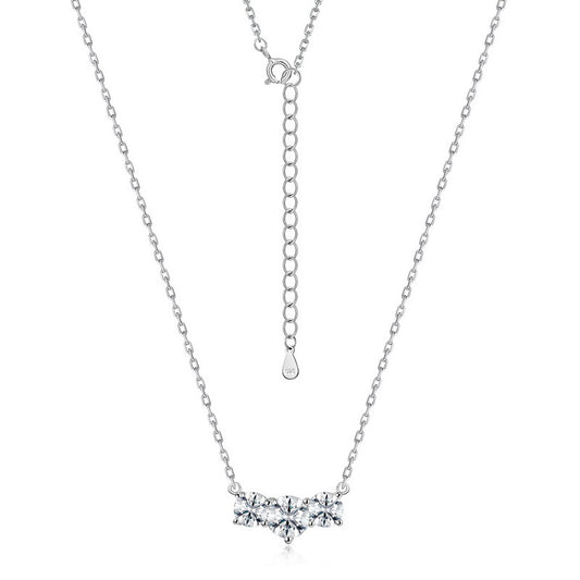 S925 Sterling Silver Moissanite Lace Jewelry Collection