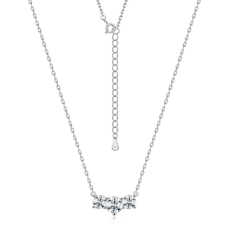 S925 Sterling Silver Moissanite Signature Jewelry Collection