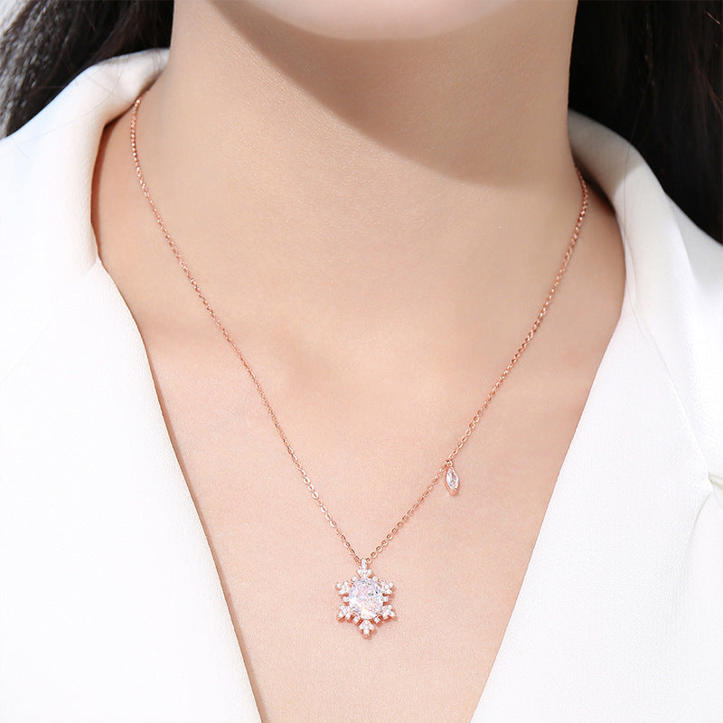 Aurora First 925 Sterling Silver Women's Pendant Necklace