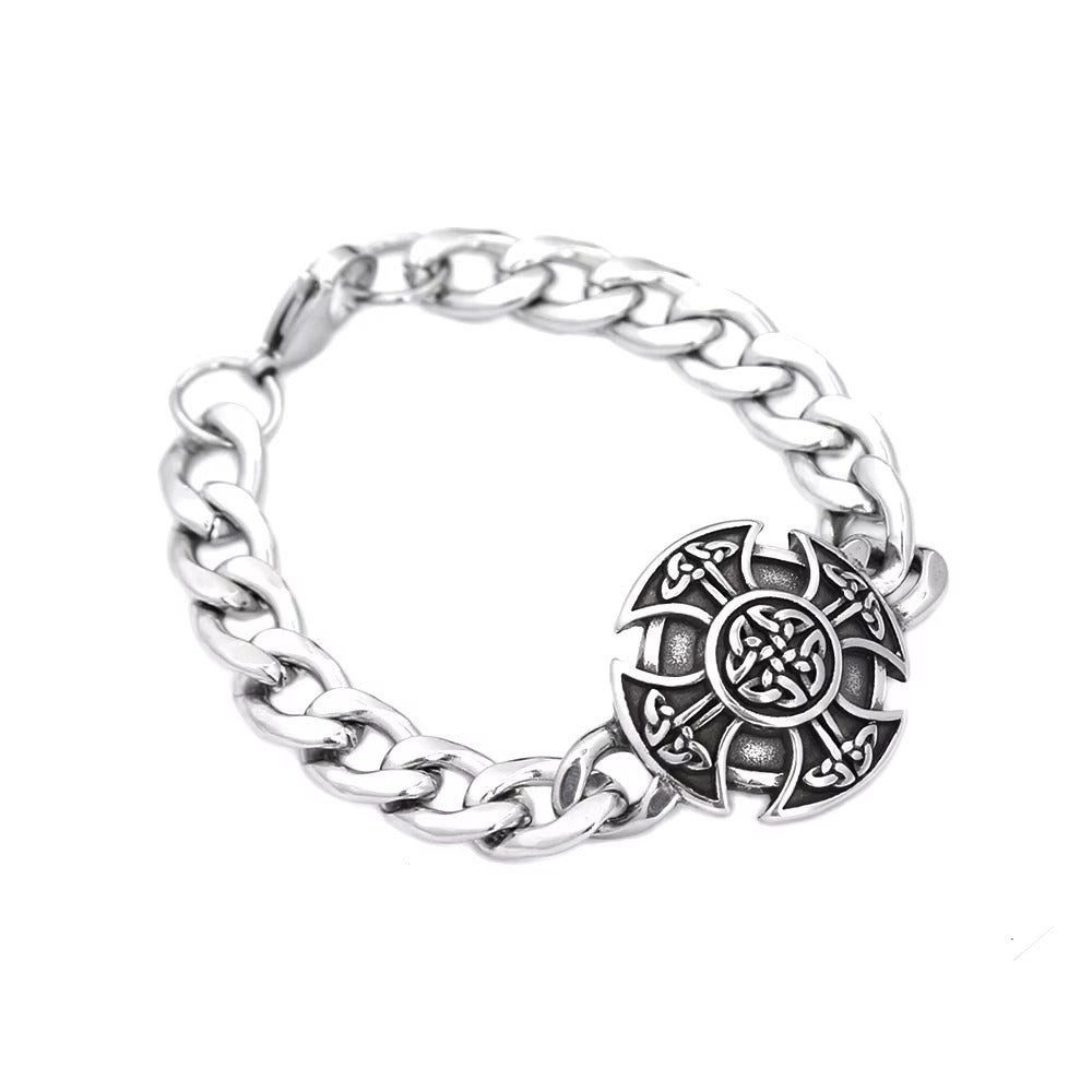 Viking Street Stainless Steel Men's Bracelet