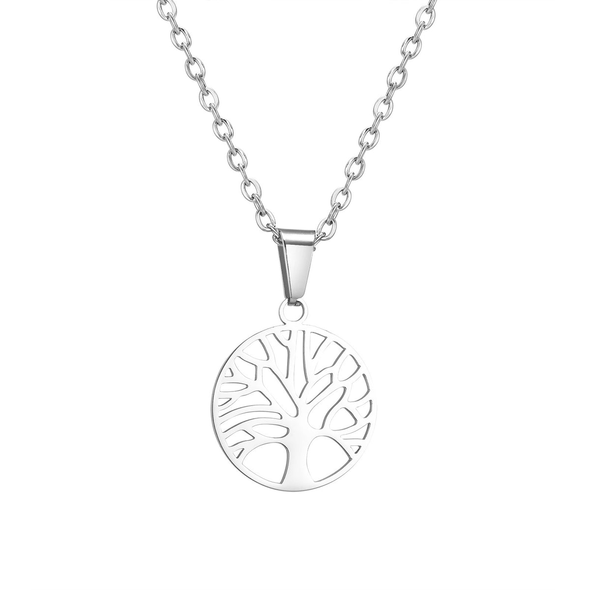 Tree of Life Stainless Steel Necklace