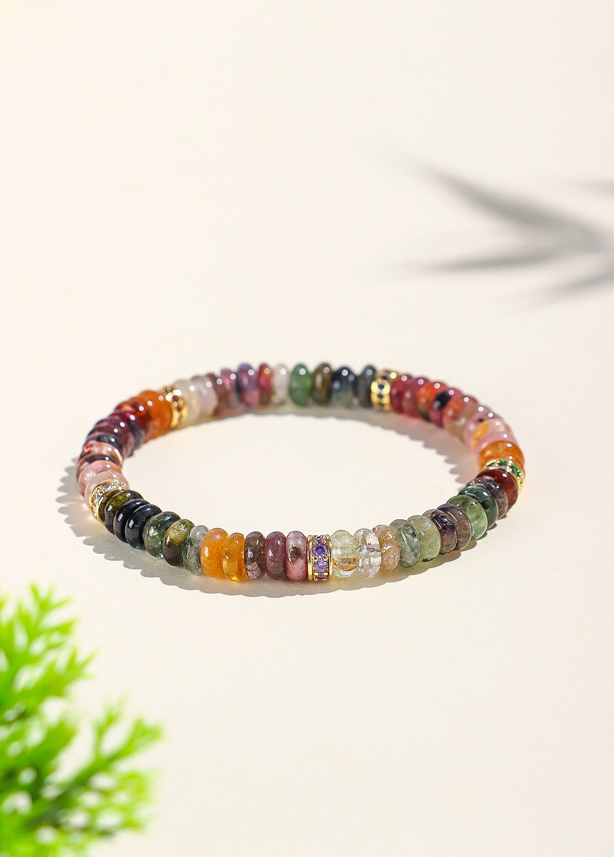 Planderful Fortune's Favor Bracelet – Exquisite Natural Tourmaline Design