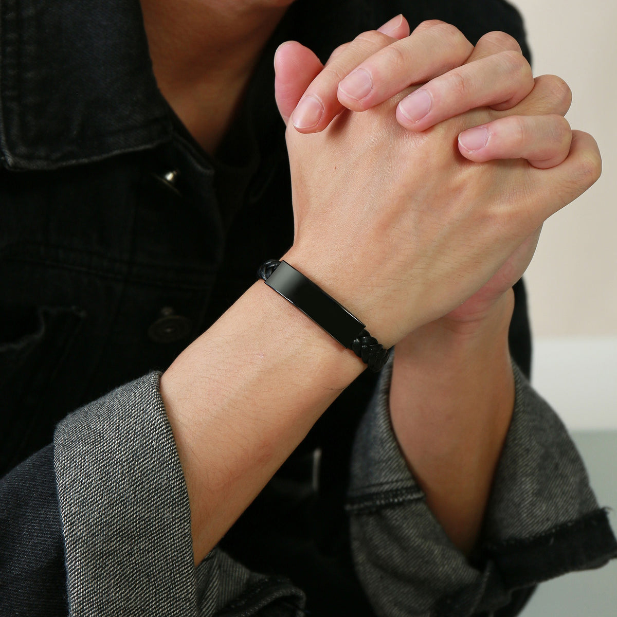 Black Stainless Steel Bracelet