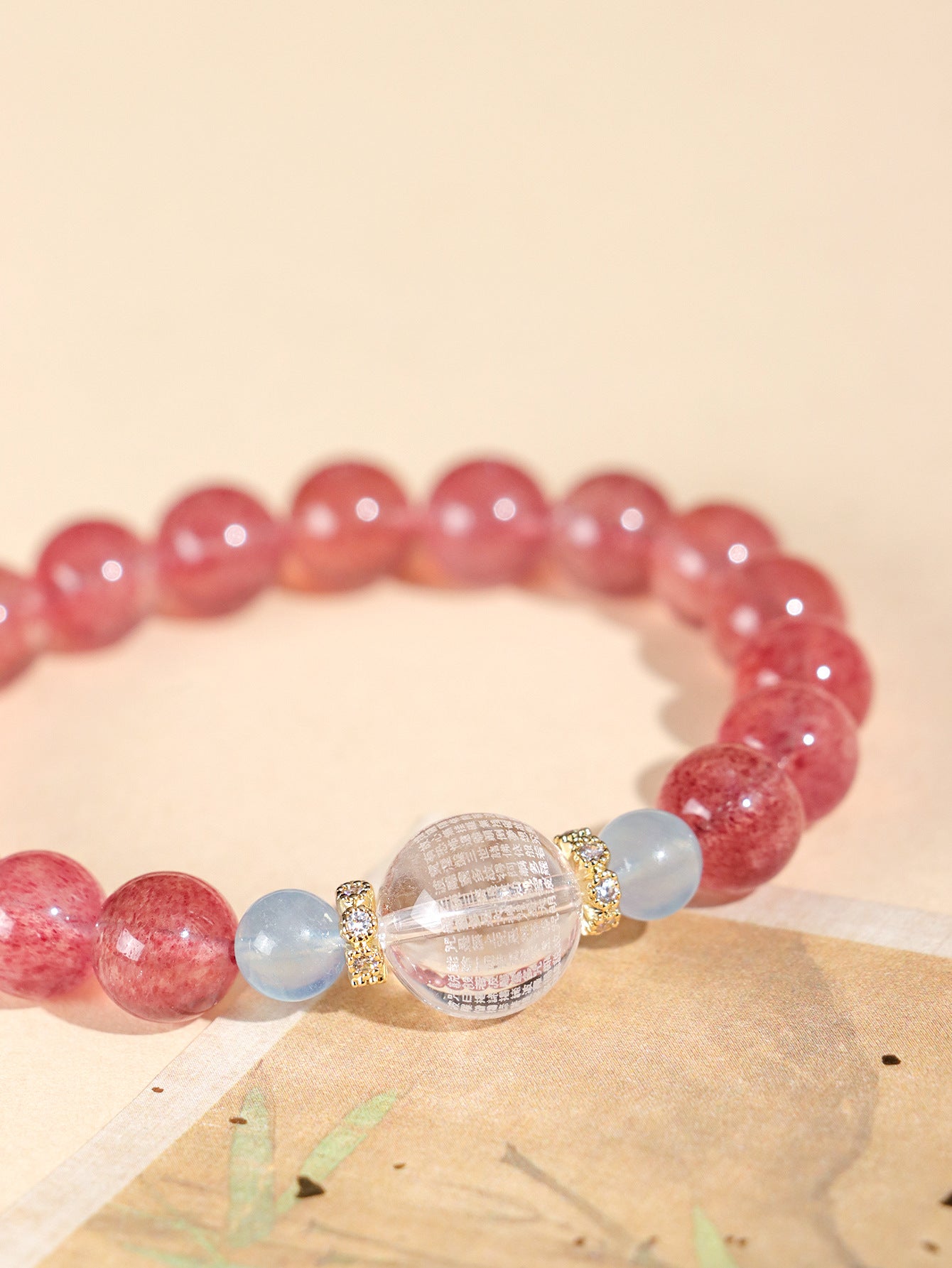 Planderful Fortune's Favor Couple Bracelet – Luxurious Crystal and Blue Tiger Eye Design