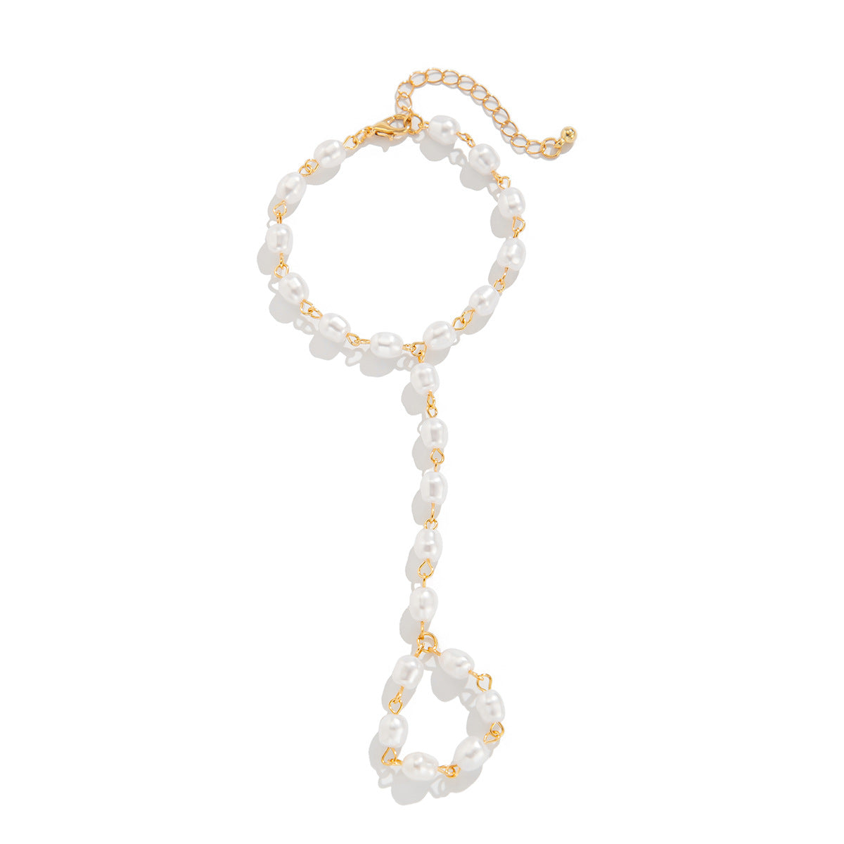 Planderful Vienna Verve Bracelet – Elegant Imitation Pearl and Crystal Design