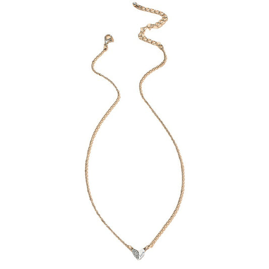 Love Pendant Necklace: Elegant Metal Chain from Vienna Verve Collection