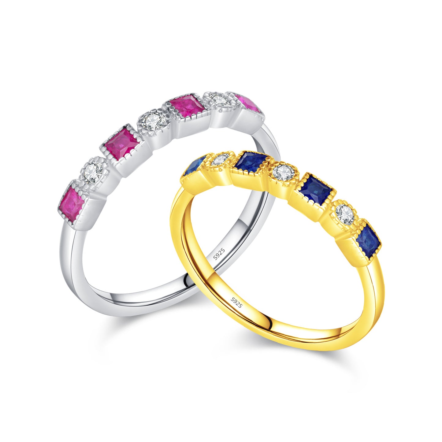 Planderful Gala Fireworks Ring – Premium Sterling Silver with Elegant Zircon