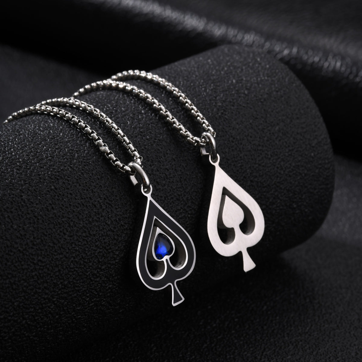 Ace of Spades Stainless Steel Pendant for Men