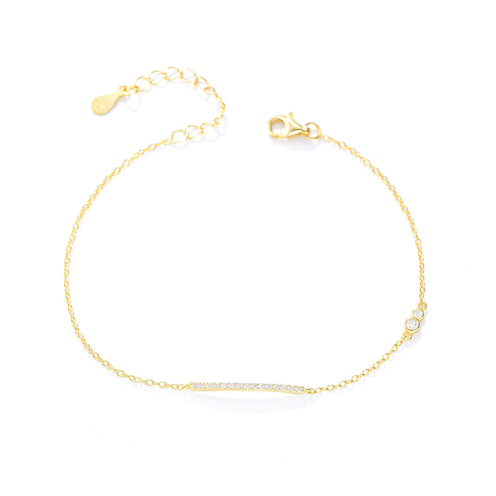S925 Sterling Silver Bracelet Chain Silver