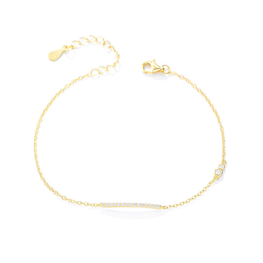 S925 Sterling Silver Bracelet Chain Silver