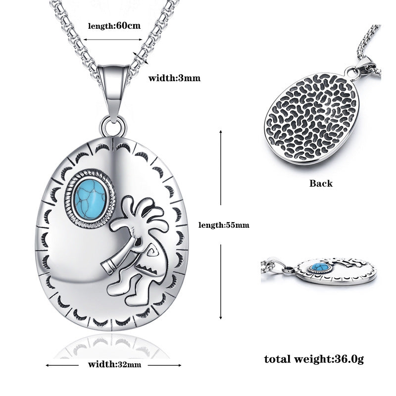 Steel Necklace – Statement Hip-Hop Pendant