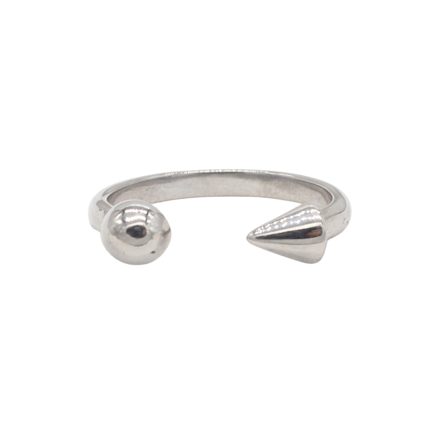 Planderful Everyday Genie Titanium Steel Ring – European and American Style Simple INS Wind Opening Design