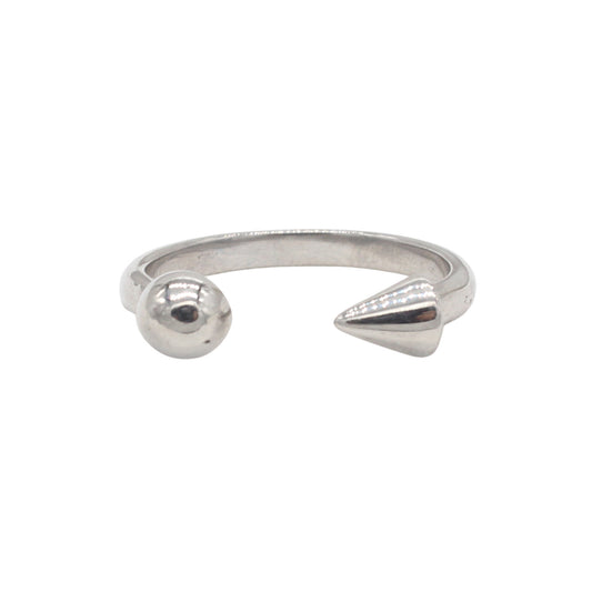 Planderful Everyday Genie Titanium Steel Ring – European and American Style Simple INS Wind Opening Design