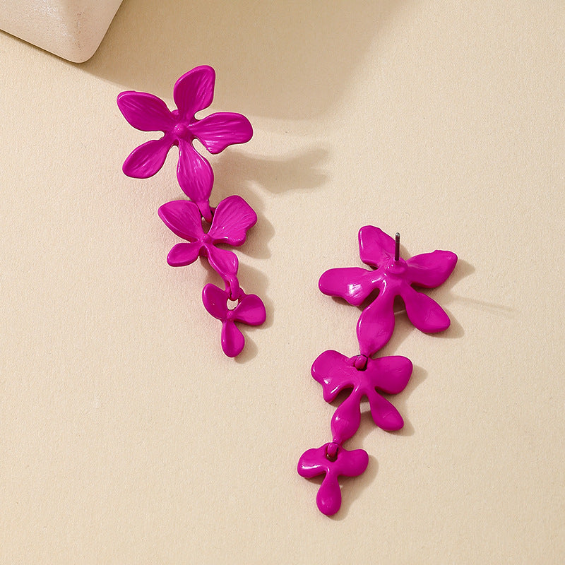 Planderful Vienna Verve Earrings – Fashionable Retro Metal Design