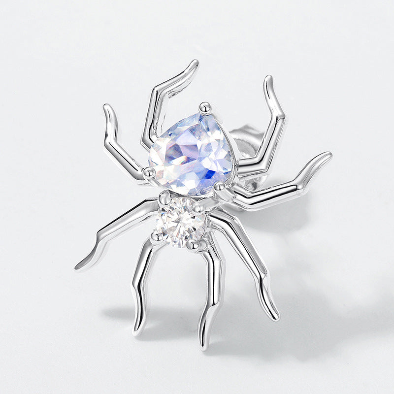 Planderful Everyday Genie Earrings – Colorful Blue Moonlight S925 Silver Design