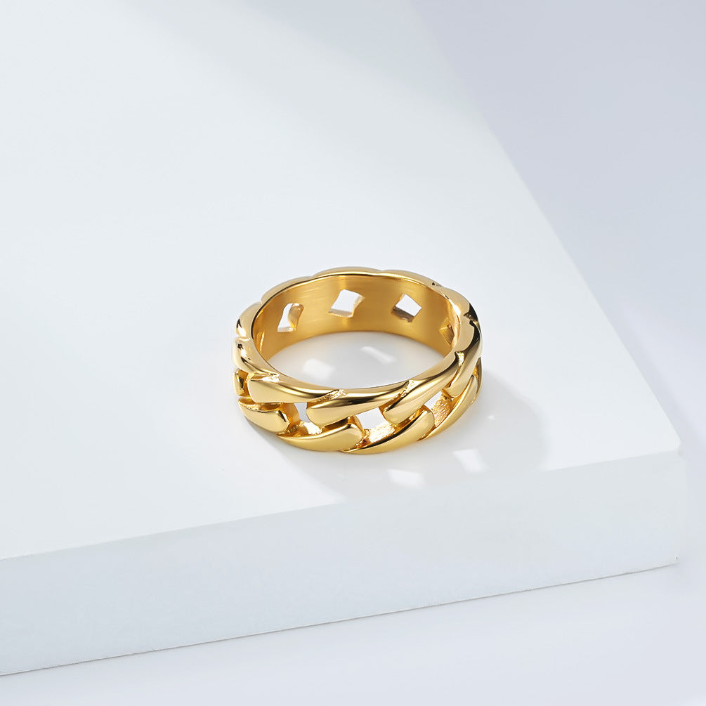 Vintage Ring — Silver, Antiqued, Gold or Black