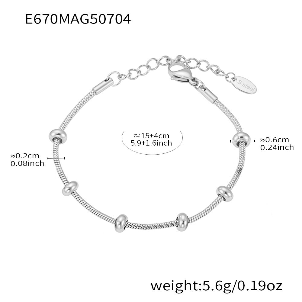 Planderful Tree Of Life Zircon Bracelet Women Stainless Gold