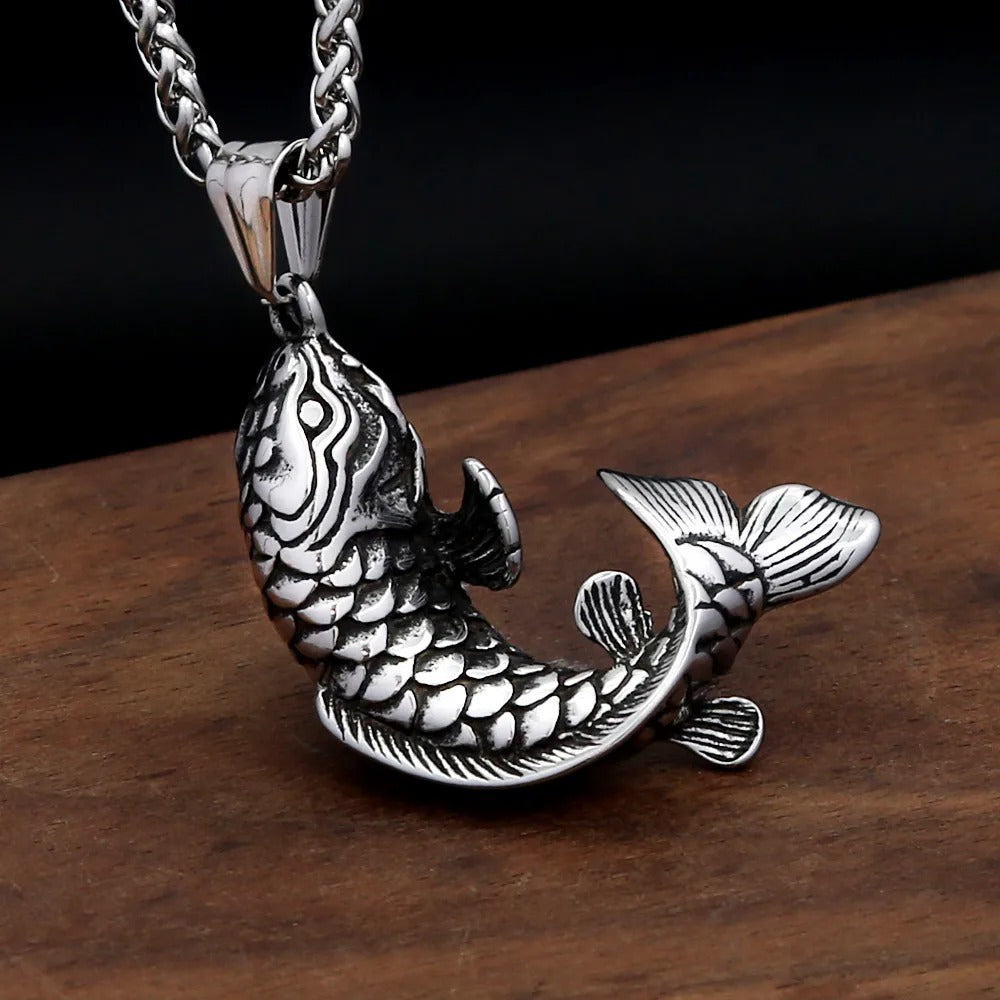 Punk Vintage Stainless Steel Men's Pendant Necklace