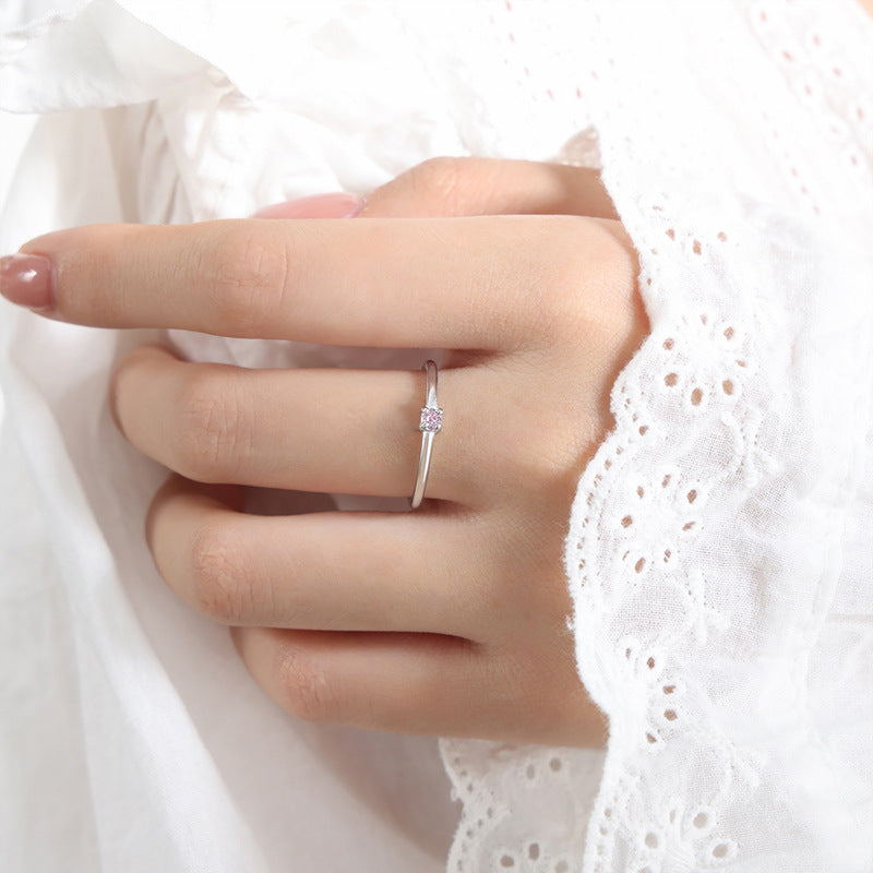 Elegant Multicolor Zircon Women's Ring - Everyday Genie Collection