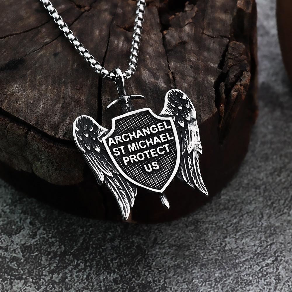 Cross-Border Nordic Viking Pendant Men's Stainless Steel Jewelry