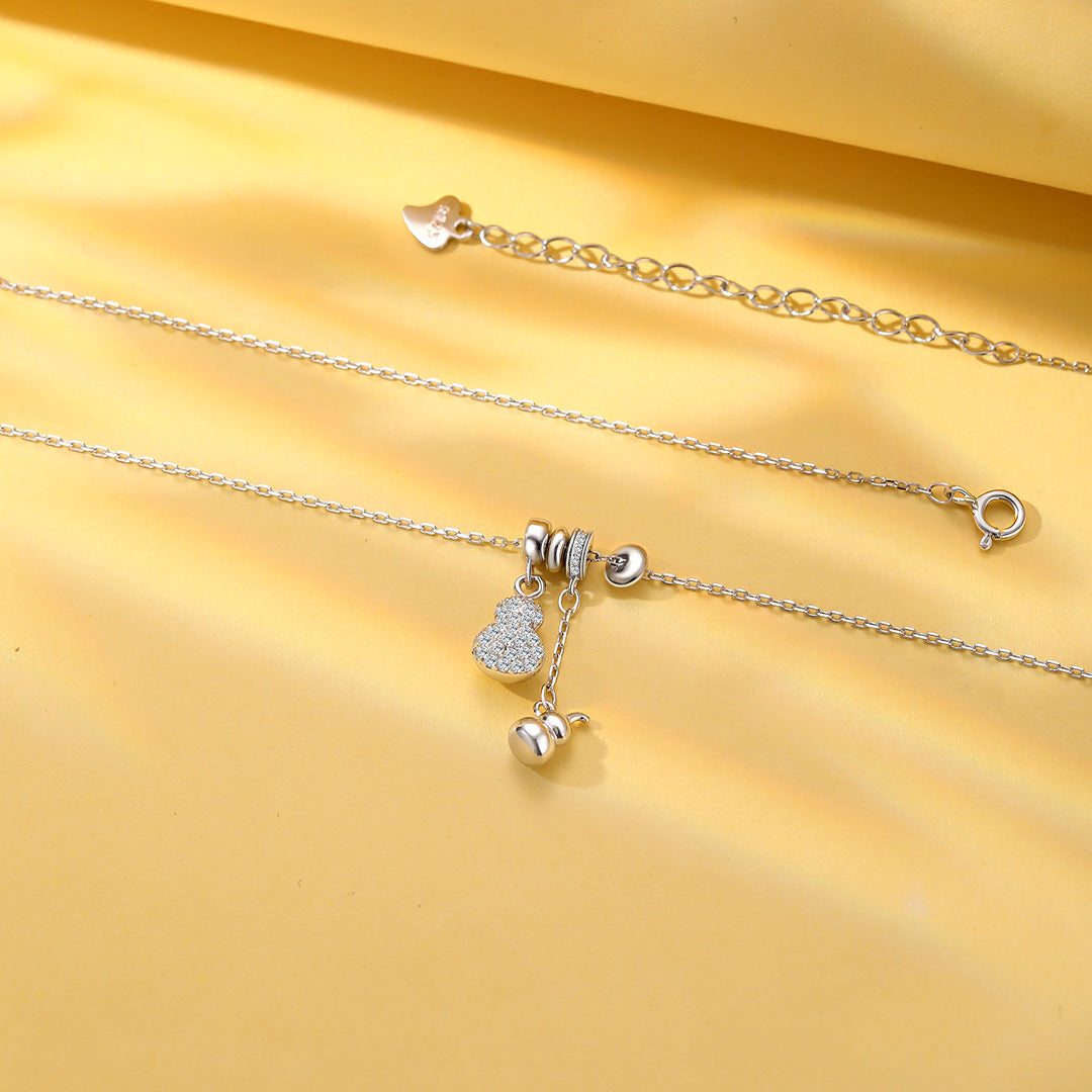 S925 Sterling Silver Fortune Symbol Necklace