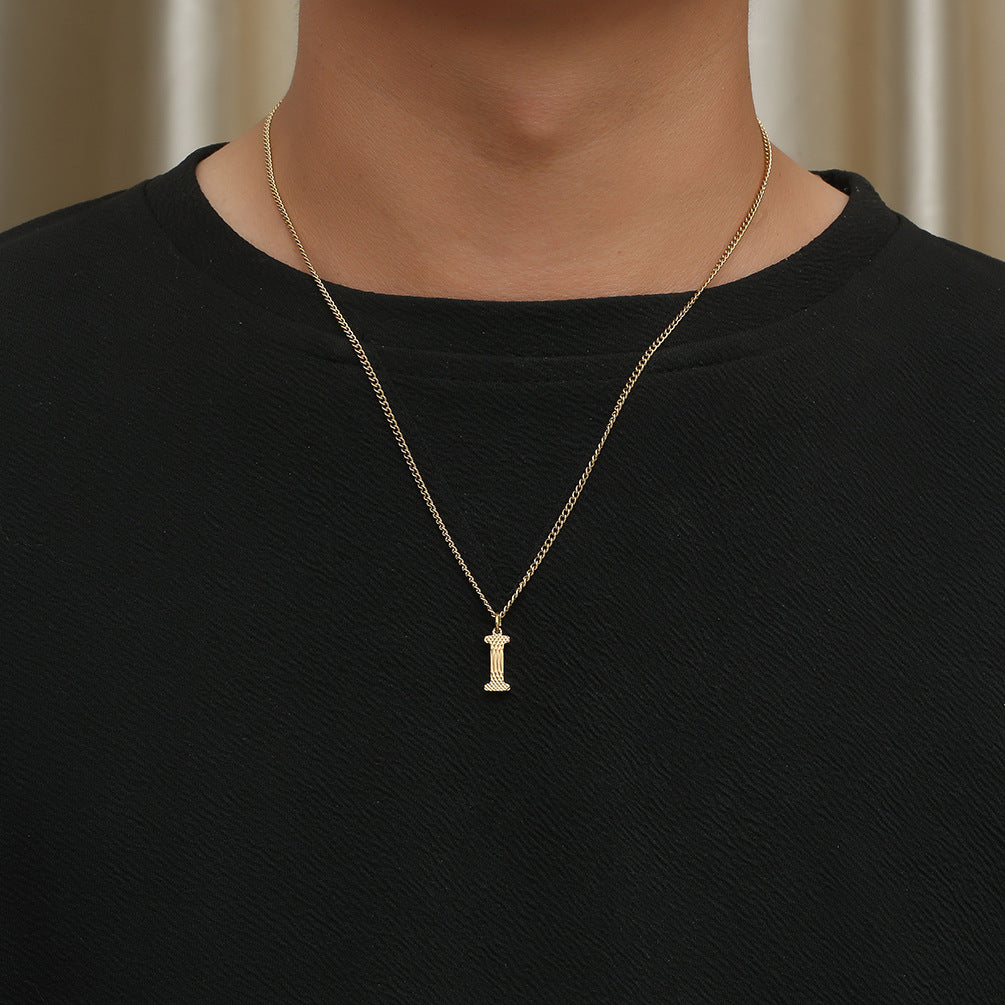 New European and American Light Luxury Titanium Steel Pendant Jewelry