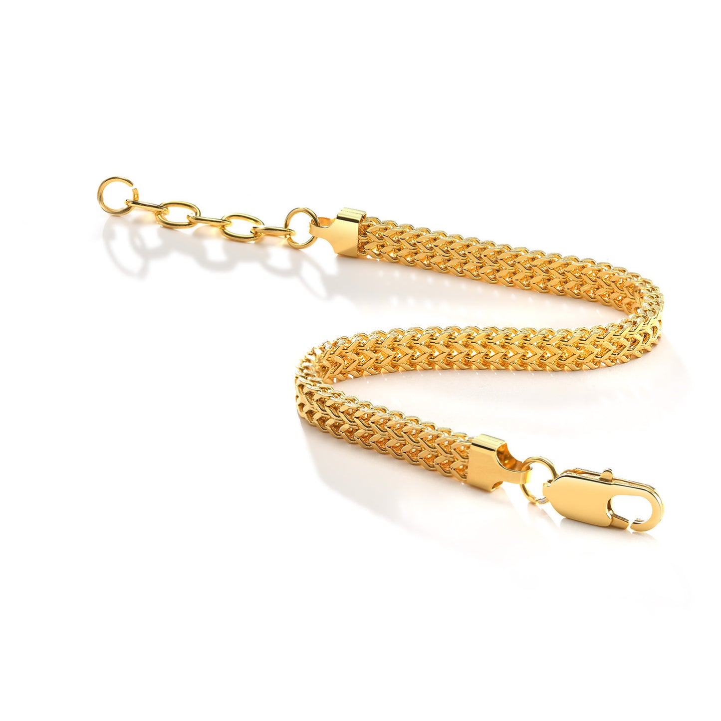 Men's Simple And Fashionable Stainless Steel Chain Bracelet