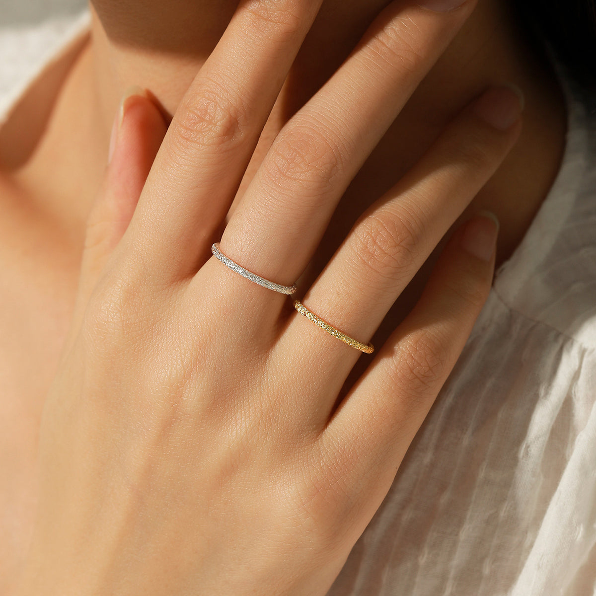999 Silver Classic Ring