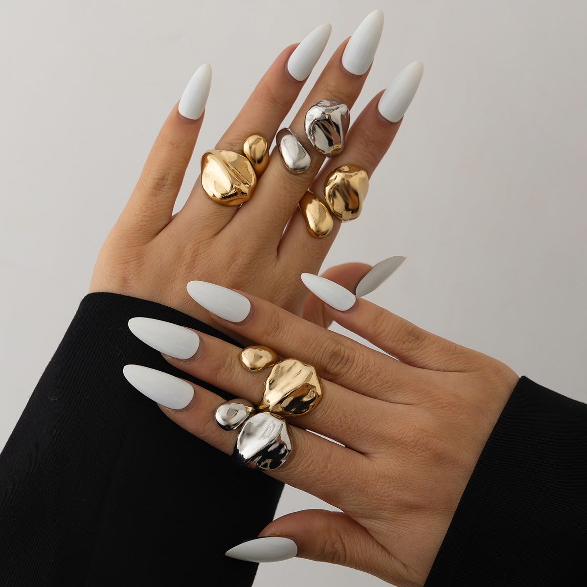 Planderful Vienna Verve Ring – Exaggerated Liquid Water Droplet Design