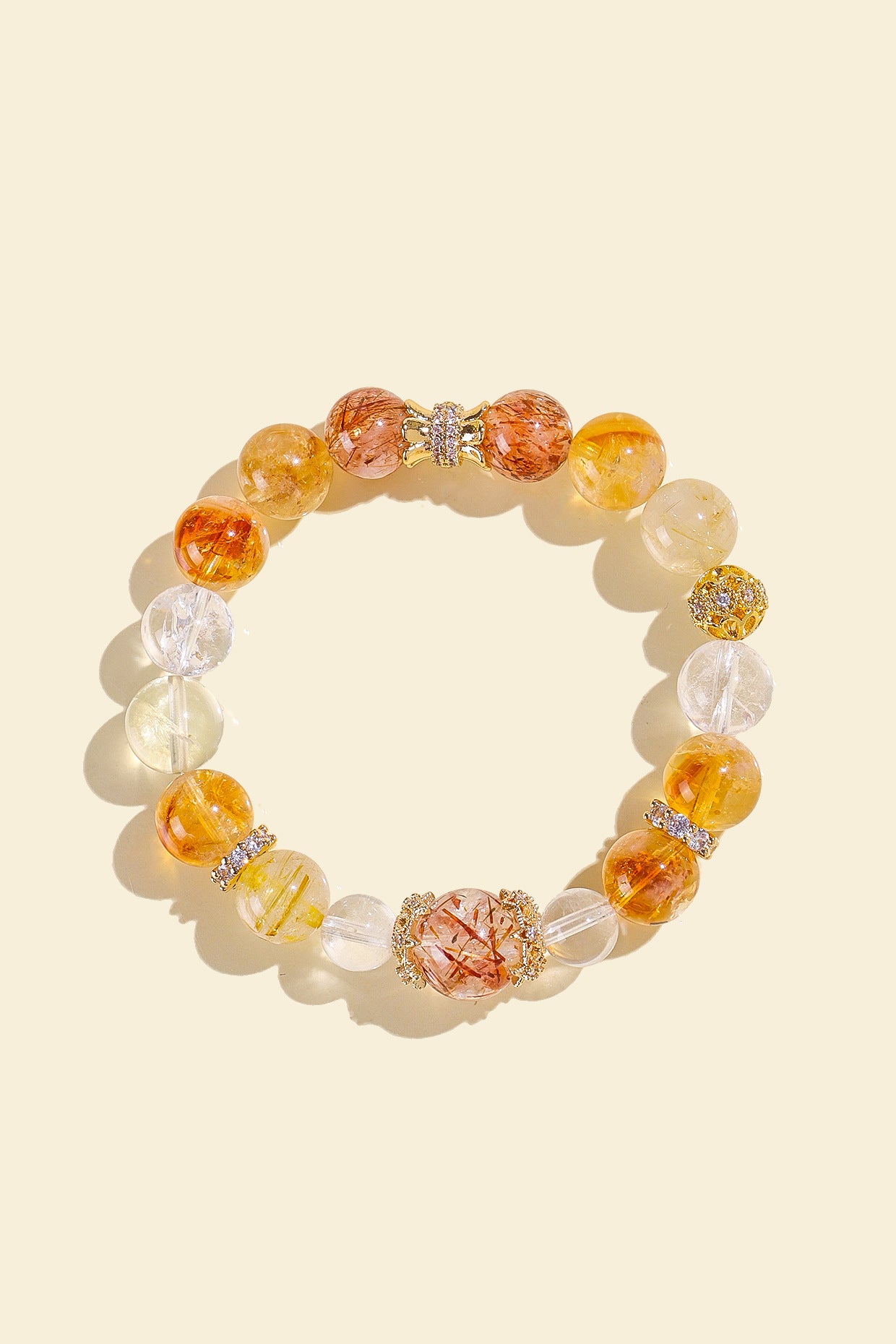 Planderful Fortune's Favor Bracelet – Multi-Treasure Crystal Design