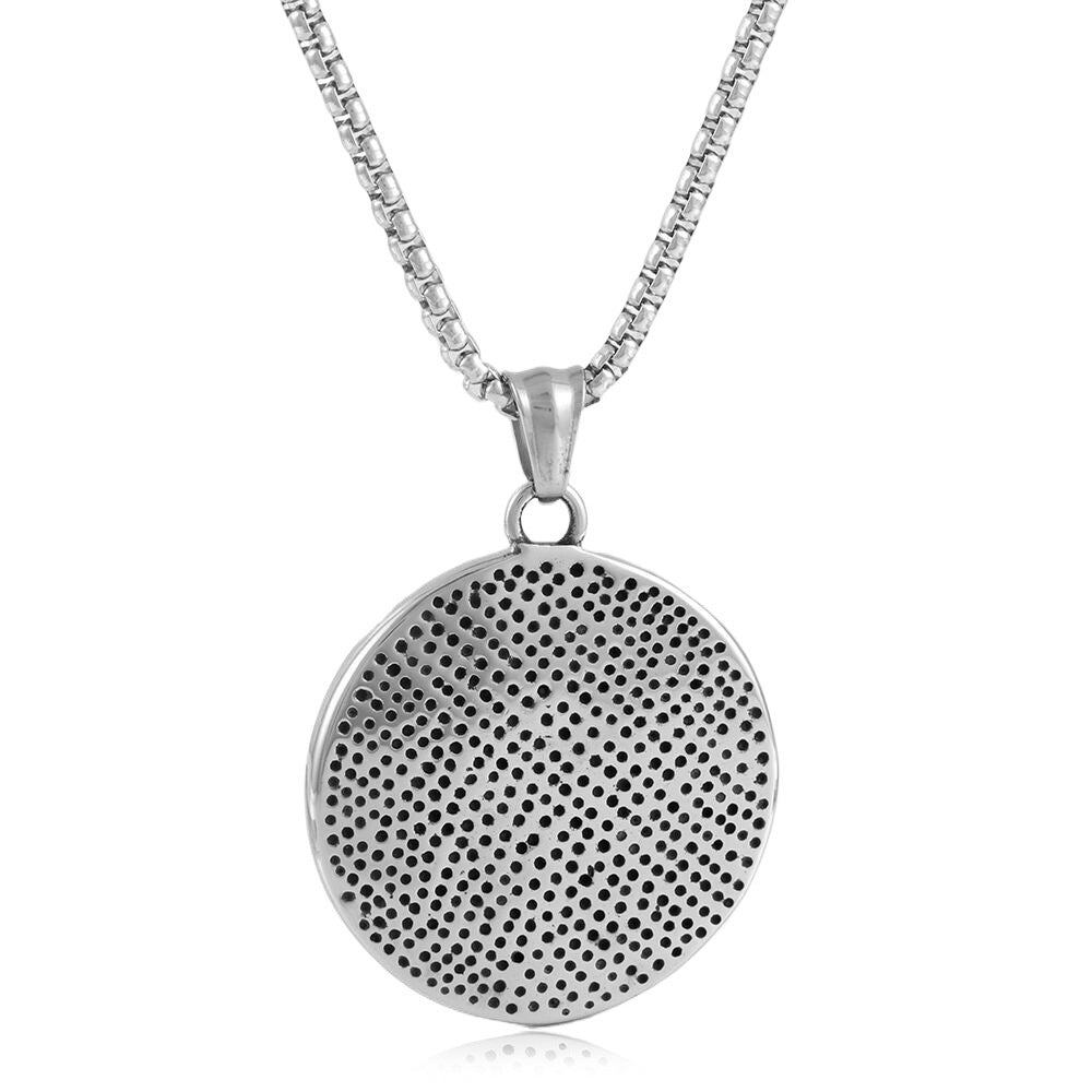 European And American Stainless Steel Unicorn Pendant Necklace