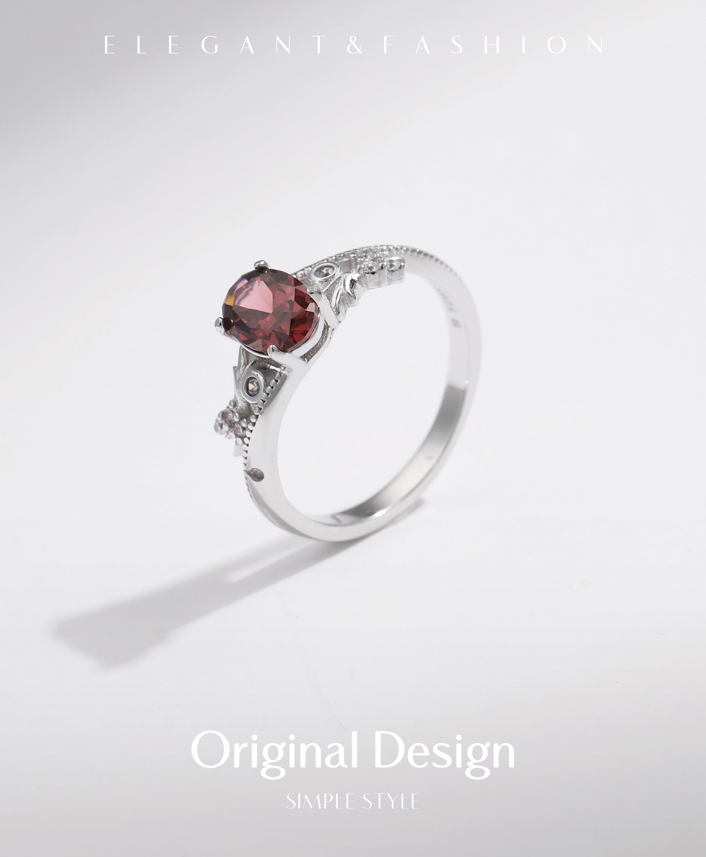 Planderful Gala Fireworks Ring – Exquisite Zircon-Encrusted Design