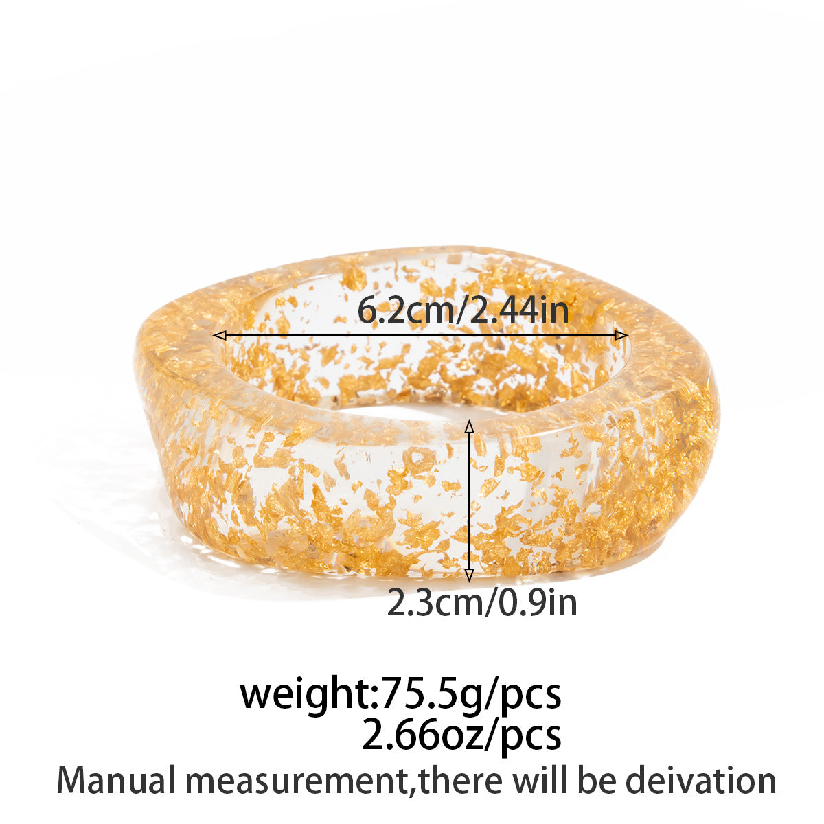 Geometric Polygon Bracelet By Planderful Vienna Verve For Women Translucent Exaggerated Modern Statement Jewelry