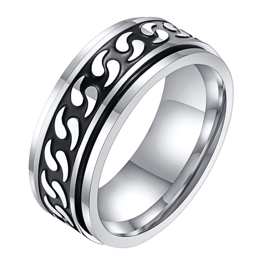 European And American Fashion Personalized Stainless Steel Ring