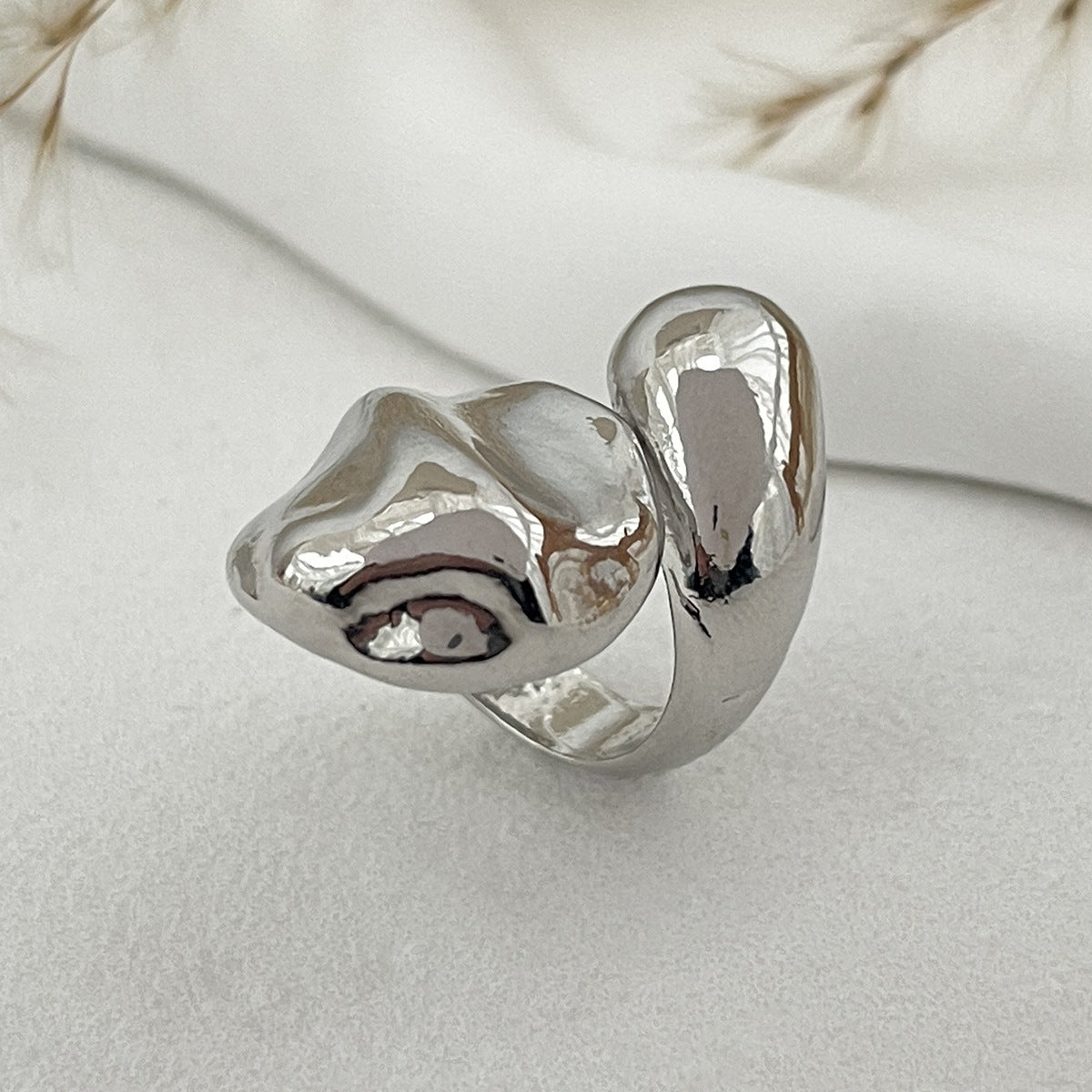 Planderful Vienna Verve Ring – Exaggerated Liquid Water Droplet Design